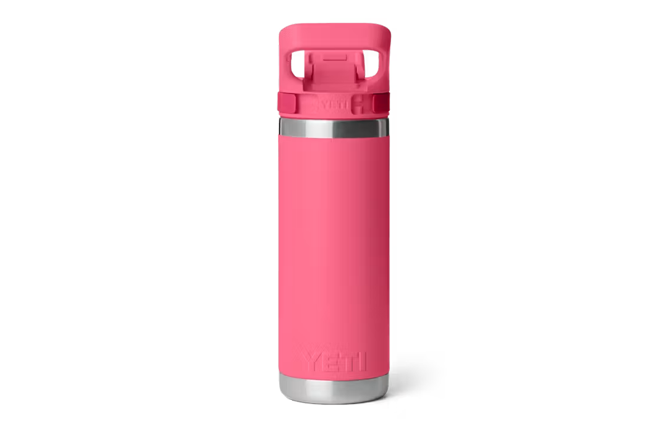 YETI Rambler 18oz Flip Chug Water Bottle Tropical Pink